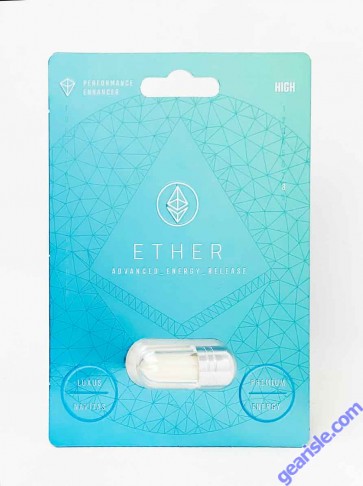 Ether Advanced Energy Release Male Enhancement Pill Front View