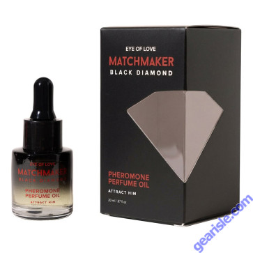 Eye of Love Matchmaker Pheromone Perfume Oil-Black Diamond 20ml Both