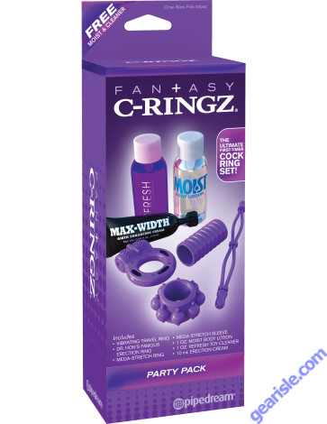 Fantasy C Ringz The Ultimate First-Timer Cock Ring Set