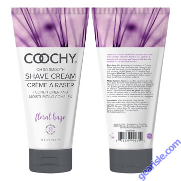 Coochy Shave Cream-Floral Haze 0.5 fl oz