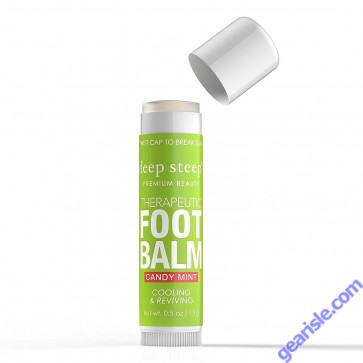 Candy Mint Therapeutic Cooling Reviving Foot Balm 0.5 Oz Deep Steep