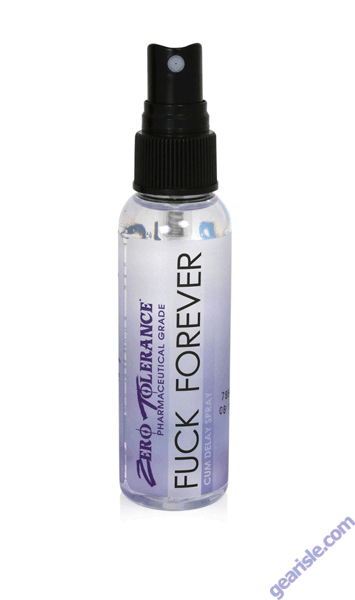 Fuck Forever Zero Tolerance Pharmaceutical Grade Cum Delay Spray