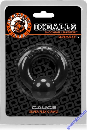 Gauge Cockring Black boxed