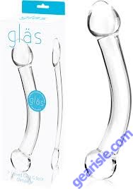 Glas 7 Curved Handmade Glass G Spot Stimulator
