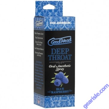 Goodhead Deep Throat Spray Blue Raspberry