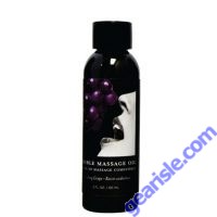 Massage Oil Grape Edible 2 oz Massage Oil Grape Edible 2 oz