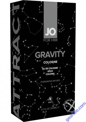 JO Gravity Cologne Infused With Pheromones For Men 3.9Oz Perfume