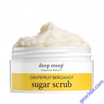 Premium Beauty Grapefruit Bergamot Sugar Scrub 8 Oz Deep Steep Premium Beauty Grapefruit Bergamot Sugar Scrub 8 Oz Deep Steep