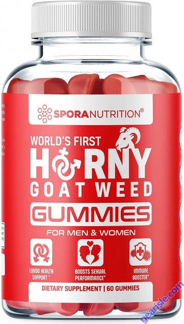 Spora Nutrition Horny Goat Weed Gummies 