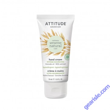 Attitude Oatmeal Hypoallergenic Vegan Hand Cream 2.5 Oz Avocado Oil Attitude Oatmeal Hypoallergenic Vegan Hand Cream 2.5 Oz Avocado Oil