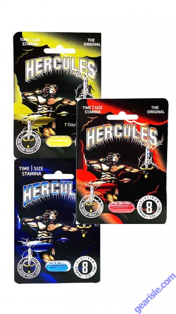 Hercules Male Enhancement Sample 3 Pills Pack