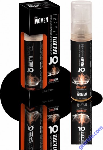 System Jo Aphrodisiac & Pheromone Women Breath Fresh Cinnamon 0.12 Oz