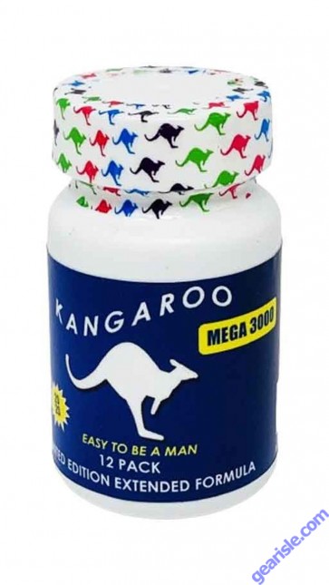 Kangaroo Pill Sexual Enhancement Mega 3000 Bottle
