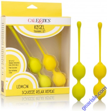 Kegel Training Set Lemon