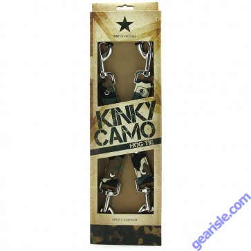 Kinky Camo Hogtie NS Novelties Vinyl / Canvas