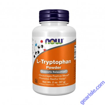 NOW brand L-Tryptophan powder