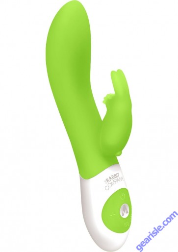 Classic Rabbit Vibrator Rechargeable Silicone Waterproof Lime Classic Rabbit Vibrator Rechargeable Silicone Waterproof Lime