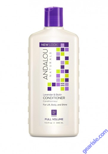Lavender and Biotin Full Volume Conditioner 11.5 oz Andalou Naturals