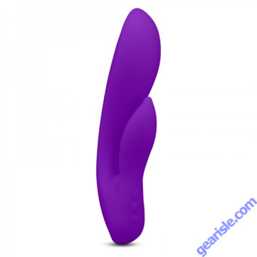 Selfie Leaf Vibrator Toy Purple Intimate Waterproof Rechargeable Silicone