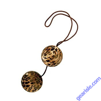 The Leopard Duotone Balls Perfectly Weighted with Nylon Cord