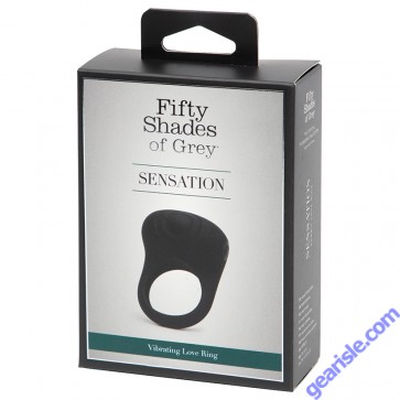 Cock Ring Fifty Shades Of Grey Sensation Vibrating Rechargeable box