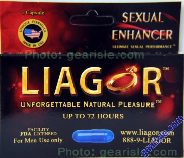 Liagor Ultimate Natural Pleasure and Men Sexual Libido Enhancer 72hrs 1 ct by 