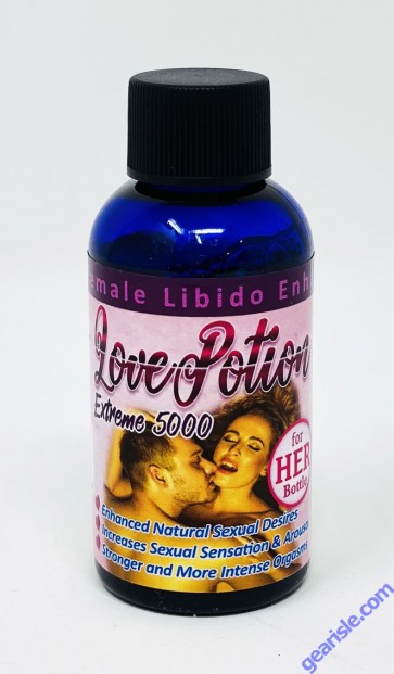 Love Potion Extreme 5000 For Her Natural Enhancement 2Oz Liquid Shot