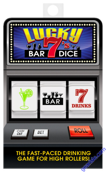 Lucky 7 Seven Bar Dice Adult Forplay 