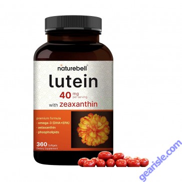 Lutein 40mg Zeaxanthin 1600mcg Softgels 360