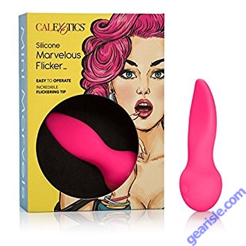 Mini Silicone Marvelous Flicker Vibration Hot Pink Cal Exotics