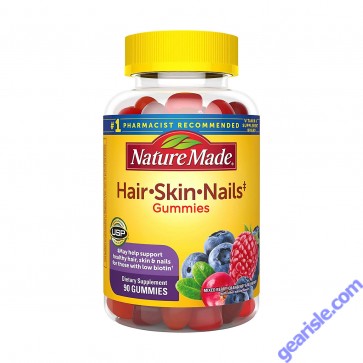 Nature Made Hair Skin Nails Gummies Bottle