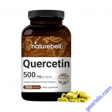 NatureBell Quercetin 500mg Capsules Bottle