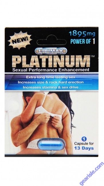 New Platinum 1875mg 13 Days Sexual Performance Enhancement pill