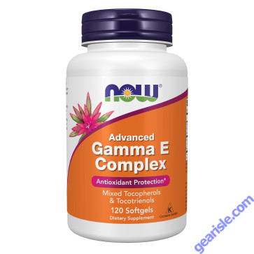 NOW Foods Advanced Gamma E Complex 120 Softgels