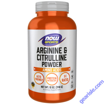 NOW Foods Arginine & Citrulline Powder 12 oz.
