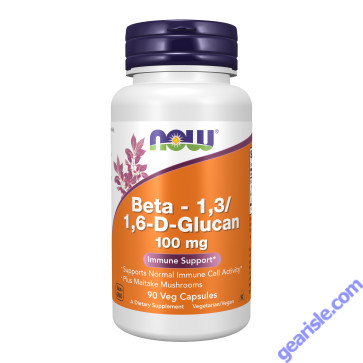 NOW Foods Beta 13/16- D -Glucan 100mg 90 Veg Capsules