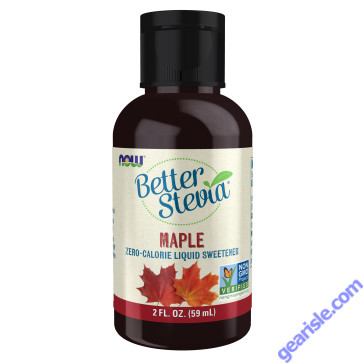 NOW Foods BetterStevia Liquid Maple 2 fl oz