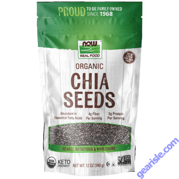 NOW Foods Black Chia Seed Organic 12 oz.