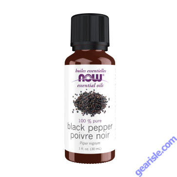 NOW Foods Black Pepper Oil 1 fl oz