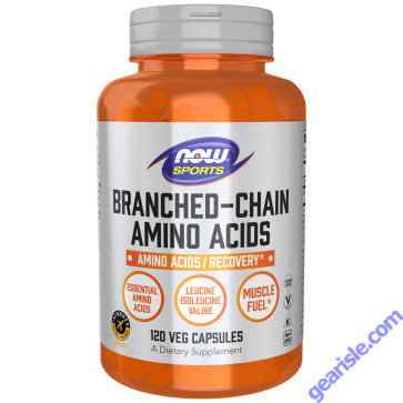 NOW Foods Branched Chain Amino Acids 120 Veg Capsules
