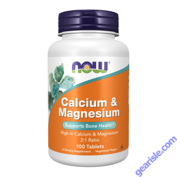 NOW Foods Calcium & Magnesium 100 Tablets