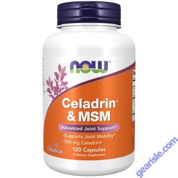 NOW Foods Celadrin & MSM 500mg 120 Capsules