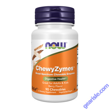 NOW Foods ChewyZymes 90 Chewables