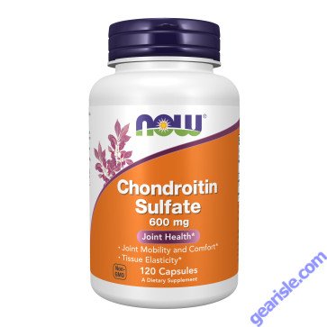 NOW Foods Chondroitin Sulfate 600mg 120 Capsules