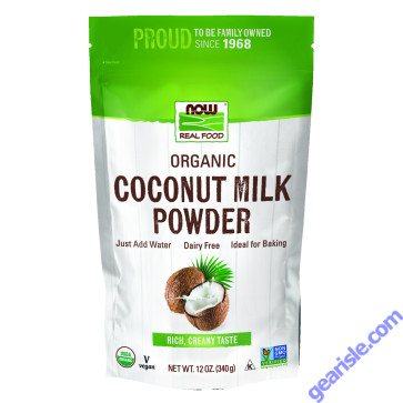 NOW Foods Coconut Milk Powder Organic 12 oz.