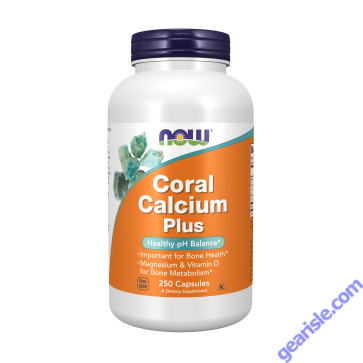 NOW Foods Coral Calcium Plus 250 Capsules