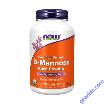 NOW D Mannose Pure Powder - 6 Oz