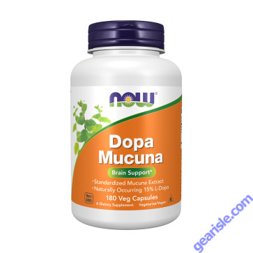 NOW Foods Dopa Mucuna 180 Veg Capsules