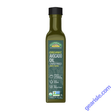 NOW Foods Avocado Cooking Oil Organic in Glass Bottle 6 x 8.45 fl oz