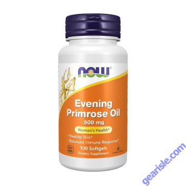 NOW Foods Evening Primrose Oil 500mg -100 Softgels